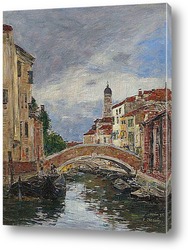   Картина Маленький канал в Венеции