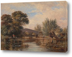   Картина Мост Годстоу близ Оксфорда
