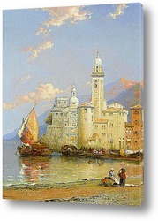   Картина Амальфи залив Салерно