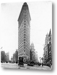   Постер Flatiron Building,1900-е.
