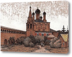   Картина На Крутицком подворье, г.Москва