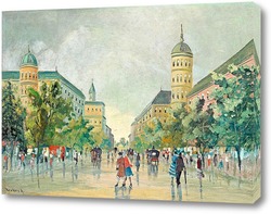   Картина Городские детали