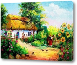   Постер Украинское село