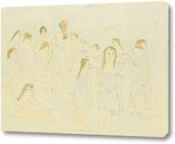   Постер Женщины на море