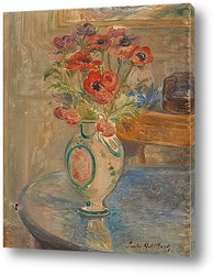   Постер Букет цветов на столе