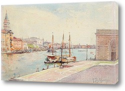   Постер Большой канал, Венеция.