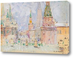  Постер Зимний день,Москва