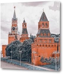   Постер Московский кремль 