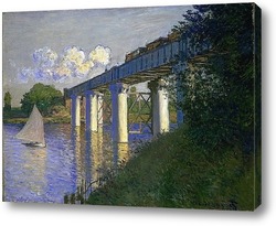   Картина Железнодорожный мост