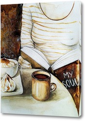   Постер Кофейная душа