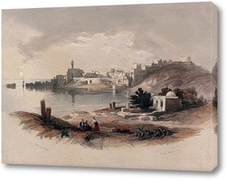   Картина Сидон, вид с севера
