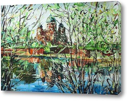   Картина Бородинский монастырь