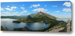   Постер Панорама озера Боровое
