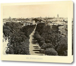  Постер Петровский бульвар,1888
