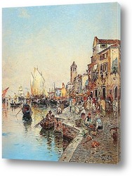  Вид на лагуну, Венеция