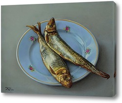   Картина Рыба. Парный портрет