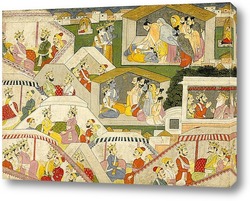   Картина Эпизод из Махабхарата, 1820