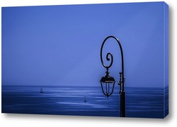   Постер Лунный свет над морем