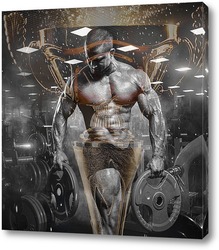   Постер Чемпион бодибилдинга