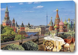   Постер Вид на Москву