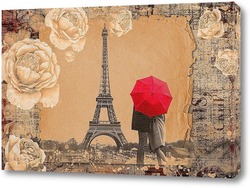   Постер Любовь в Париже