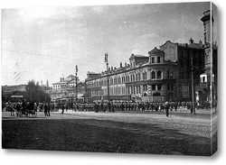   Постер Район Александровского сада и Манежной площади ,в 1914 году