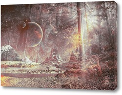   Постер Фантастический лес