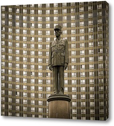   Постер Памятник Шарлю де Голю в Москве