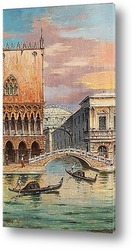   Картина Венеция, мост