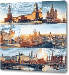   Постер Рассвет в Москве