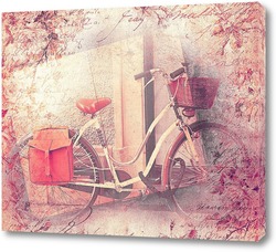   Постер Ретро велосипед