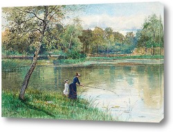   Картина Рыбалка