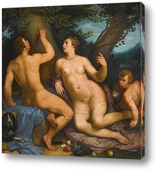   Постер Париж и энона, 1616