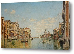   Постер Вид на Большой канал в Венеции