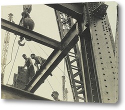   Постер Стальные труженники всегда на вершине, Эмпайр-стейт, ок 1930