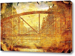   Постер Мост через реку