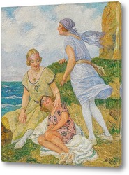   Картина Три женщины у моря.