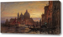   Постер Вид на Венецию