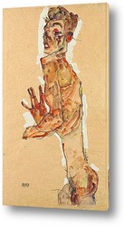  Картина Автопортрет с растопыренными пальцами