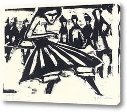   Картина Танцовщица в ансамбле
