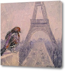   Картина Влюбленный в Париж