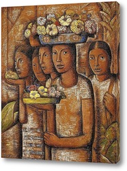   Постер Женщины из числа коренных народов Оахаки