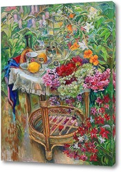   Картина В саду