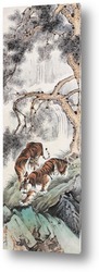   Картина Два тигра