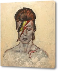   Постер Дэвид Боуи рок звезда