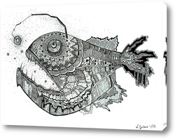   Картина Железная рыба
