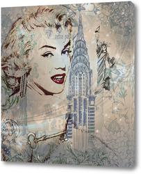   Постер Мерилин Монро (Marilyn Monroe)