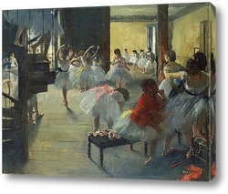   Картина Танцевальный класс, 1873