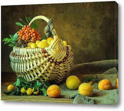   Постер С улитками и абрикосами