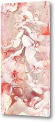   Постер Белые орхидеи
